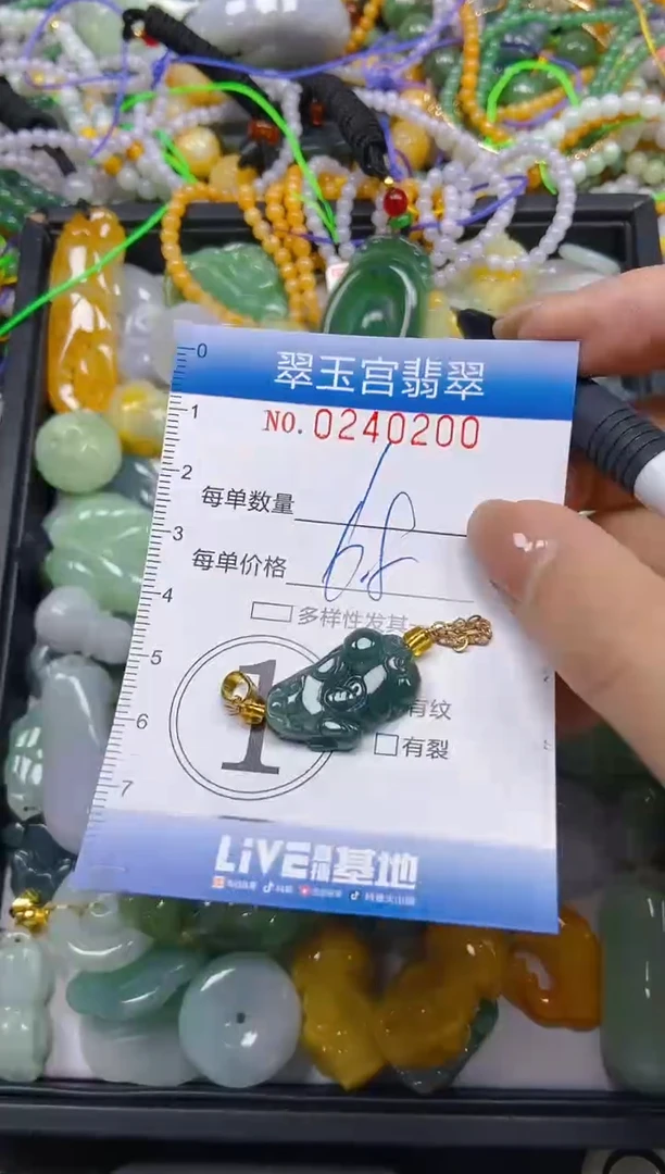 颈饰未镶嵌翡翠闪购C0240200