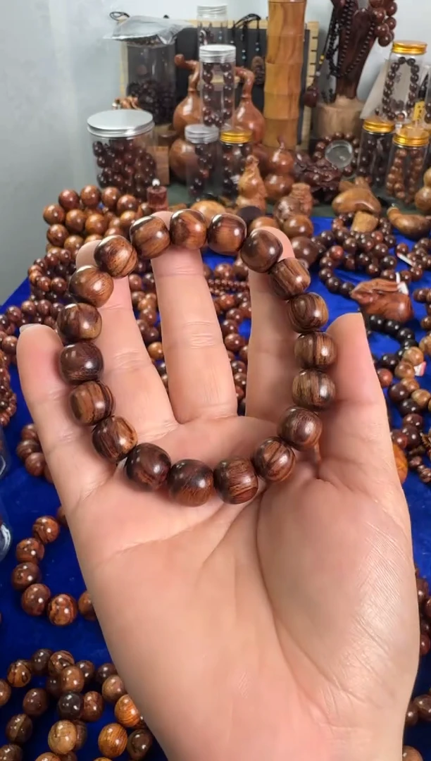 手串/手链黄花梨/降香黄檀1112规格海黄手串