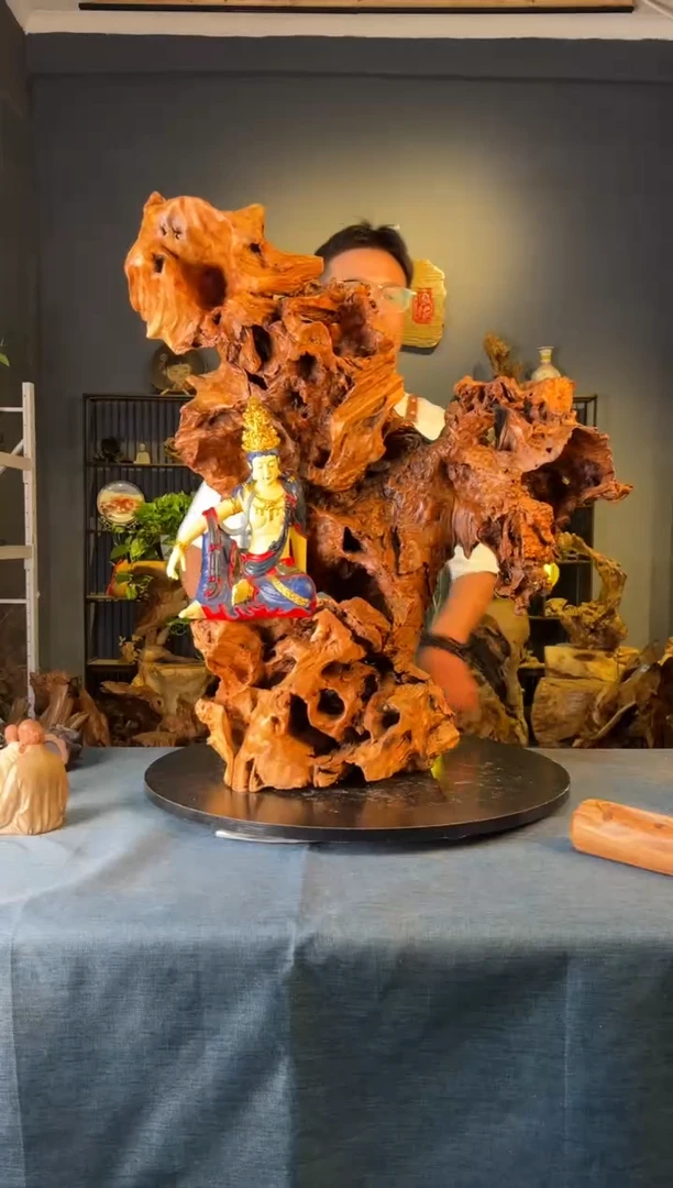 木卢师傅根艺作品（不包含人物摆件）