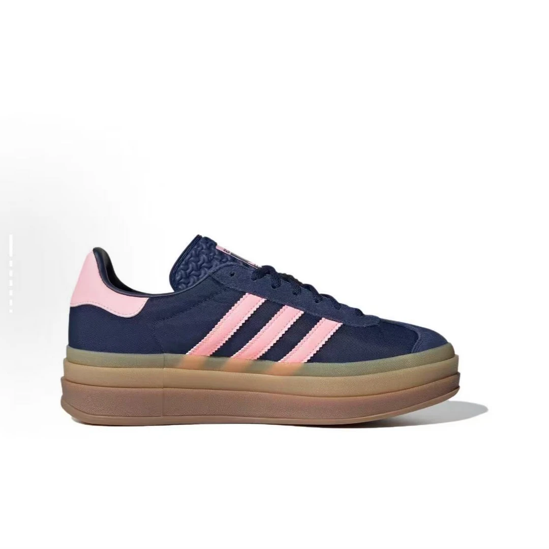 阿迪达斯女鞋秋冬Gazelle Bold低帮厚底板鞋运动休闲鞋IG4390