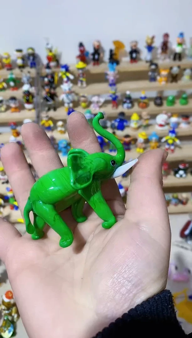 【闪购商品】琉璃手工艺品大象