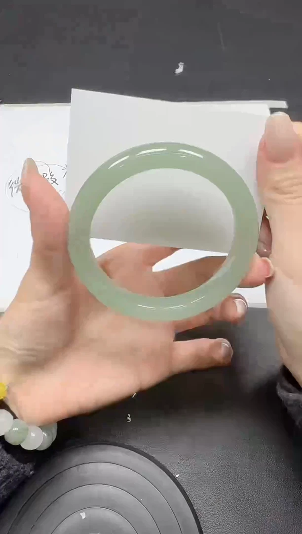 未镶嵌手镯石英质玉0163-5859