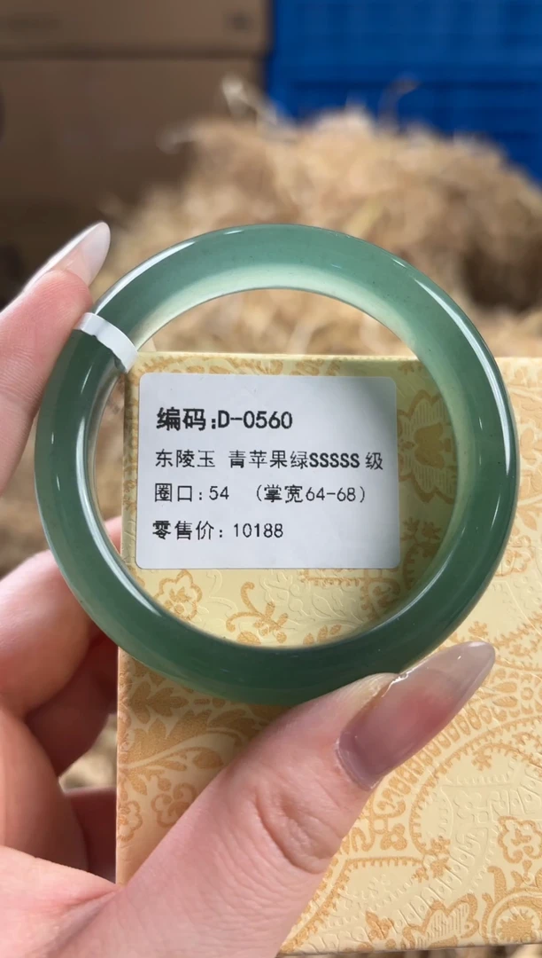 未镶嵌手镯石英质玉D-0560