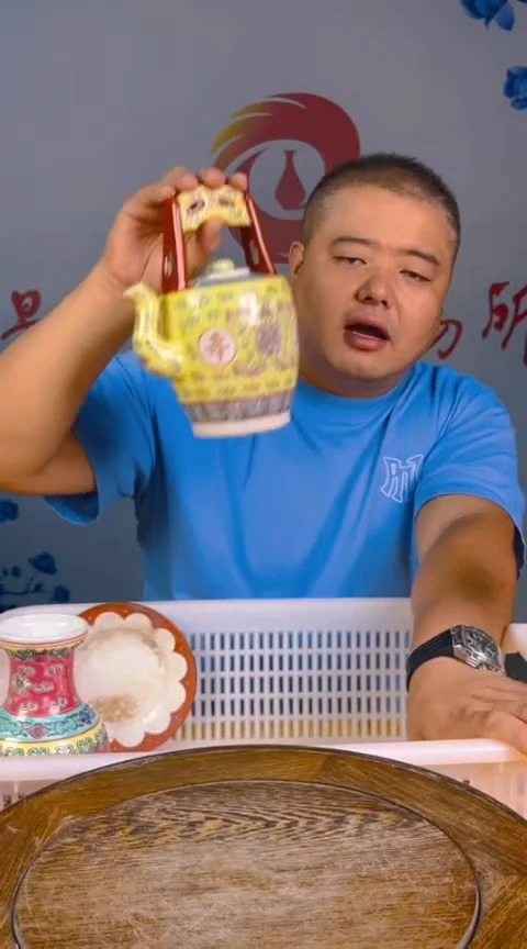 摆件景德镇陶瓷青花摆件28