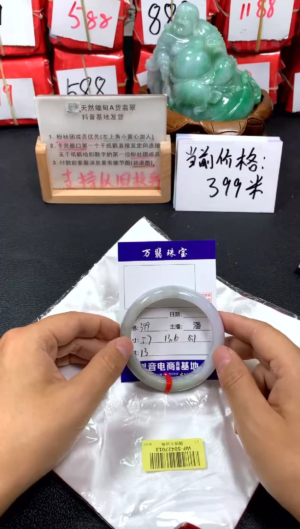 翡翠手镯未镶嵌潘/6/2--13