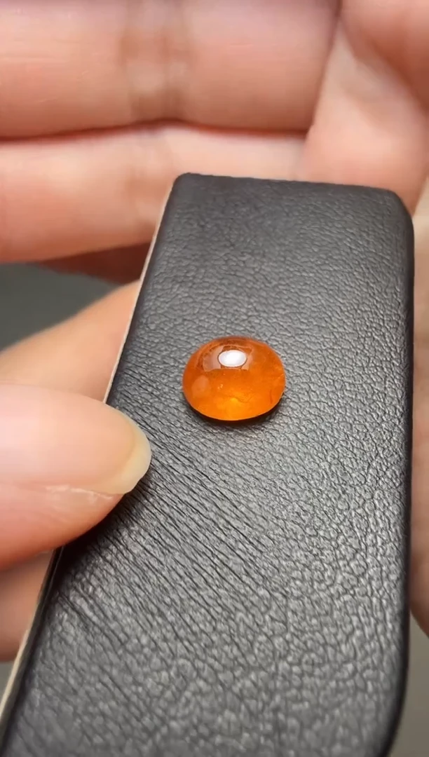 石榴石（芬达石）裸石未镶嵌3.1ct-A327-1p