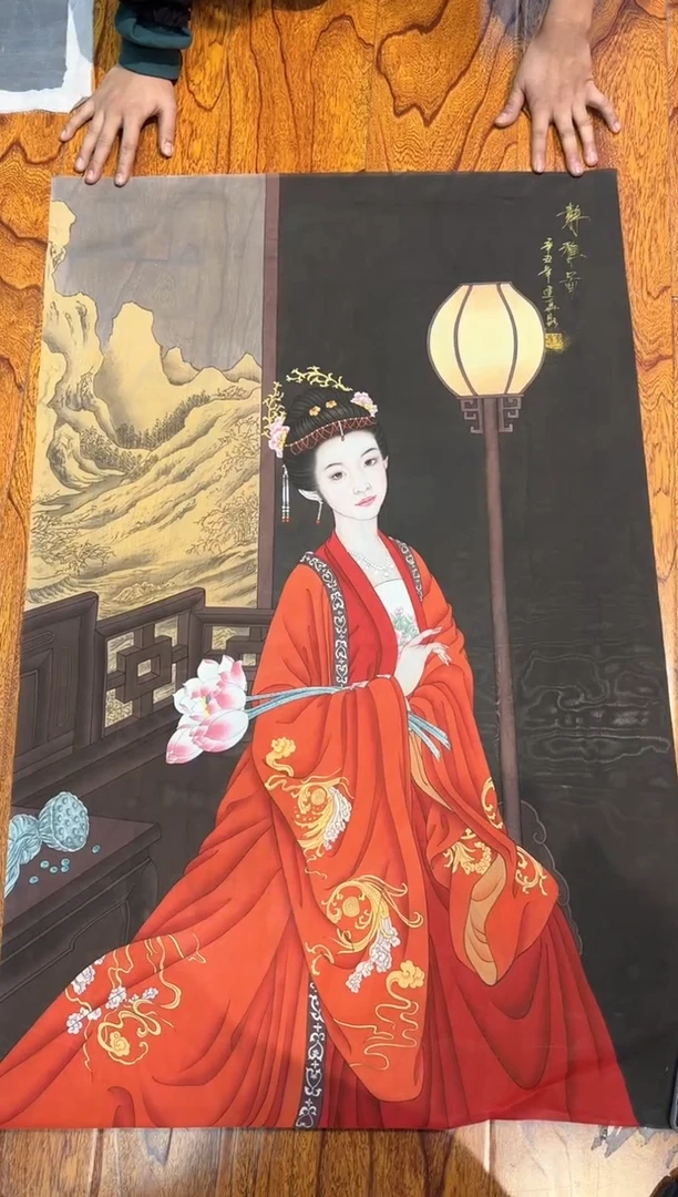 【闪购商品】国画周建真老师绘画作品17-59