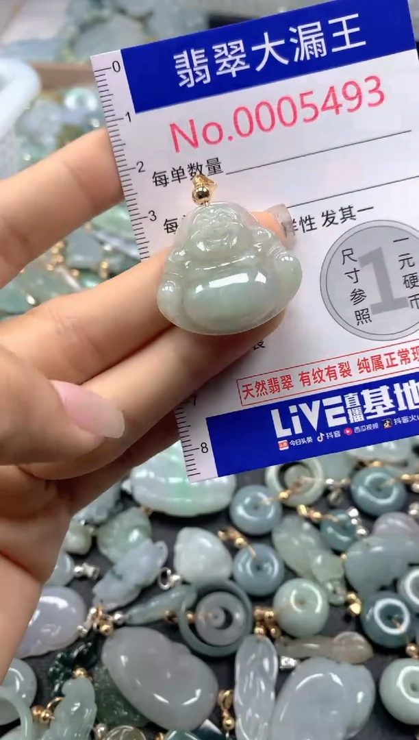 颈饰未镶嵌翡翠5493