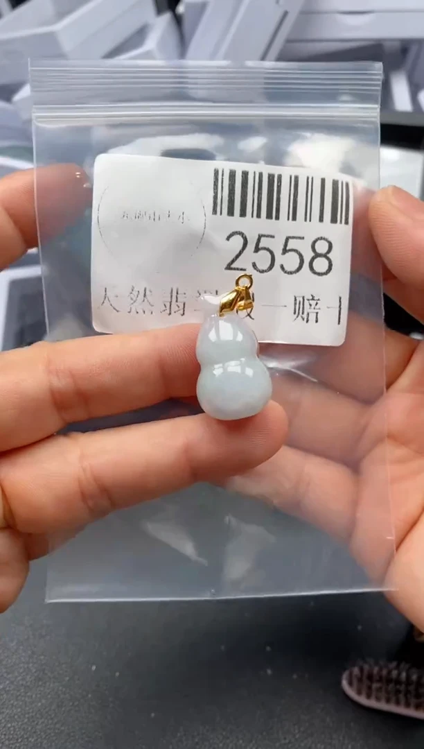 翡翠未镶嵌吊坠(不含链)2558
