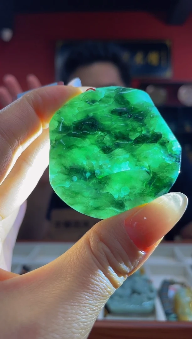 未镶嵌定制翡翠翡翠A货YZ023多样性发一