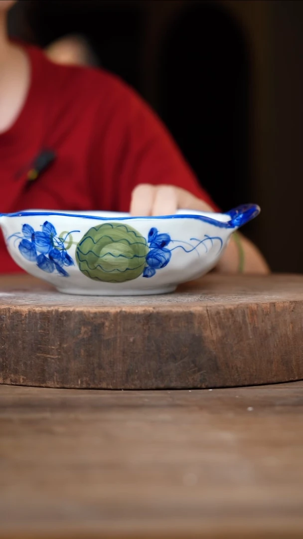 瓷片景德镇高温釉下彩（食品级）