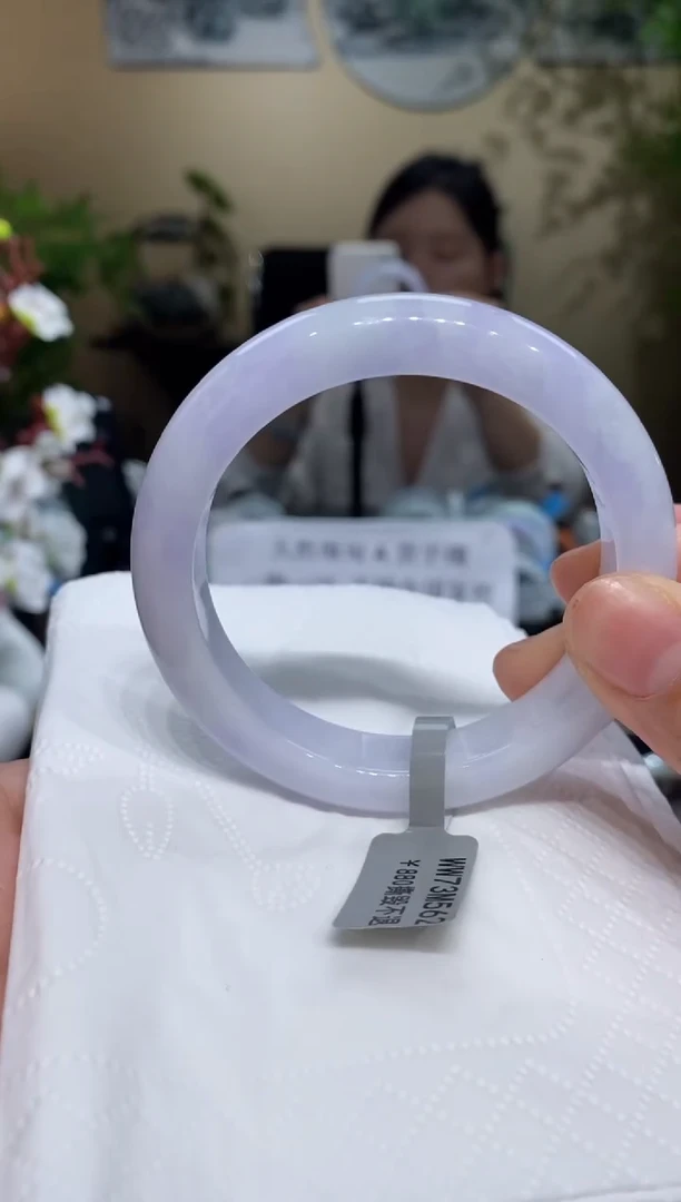 翡翠手镯未镶嵌翡翠55-56