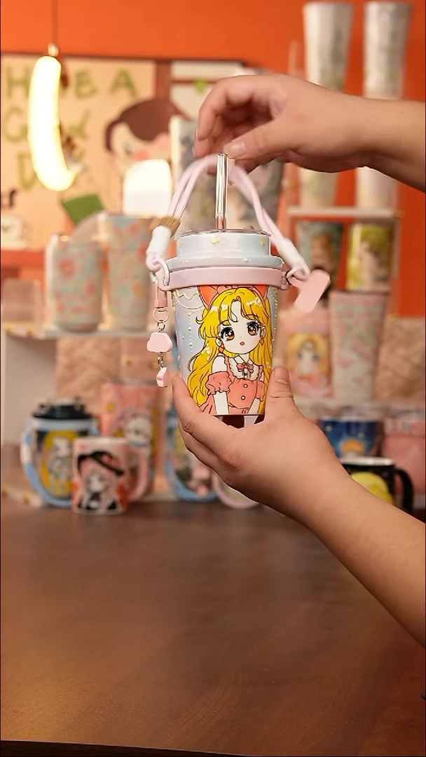 (玉泥）景德镇手工手绘文创陶瓷杯