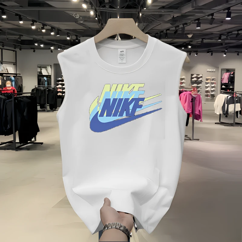 一折专区丨百亿秒杀丨2025夏季新款纯棉背心男运动无袖坎肩体恤潮