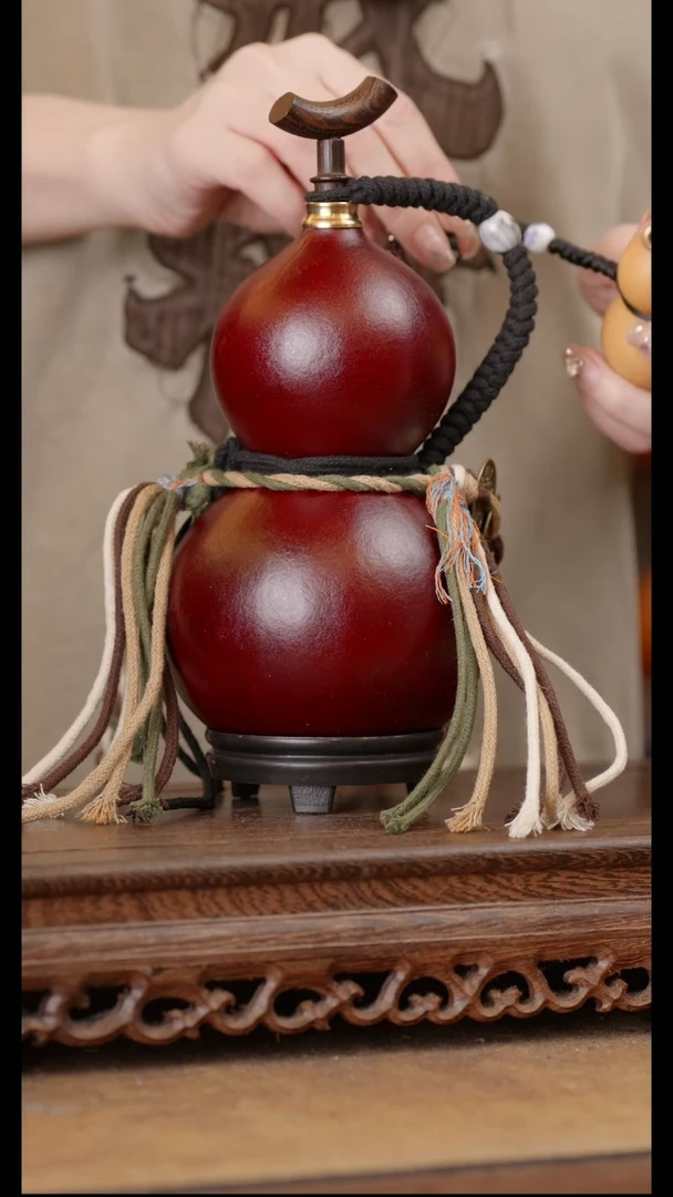 309号精品天然大漆酒葫芦一物一拍~