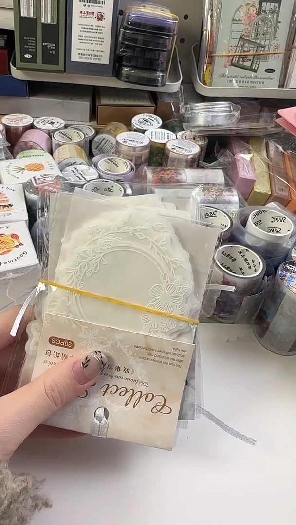 收集雪贴纸  6款