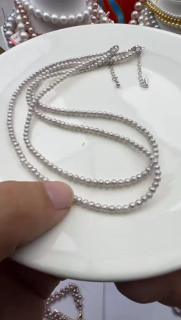 淡水珍珠未镶嵌颈饰1