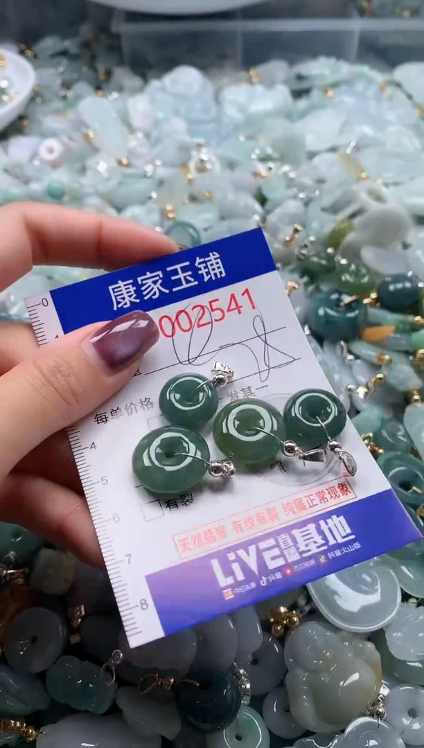翡翠未镶嵌吊坠(不含链)2541