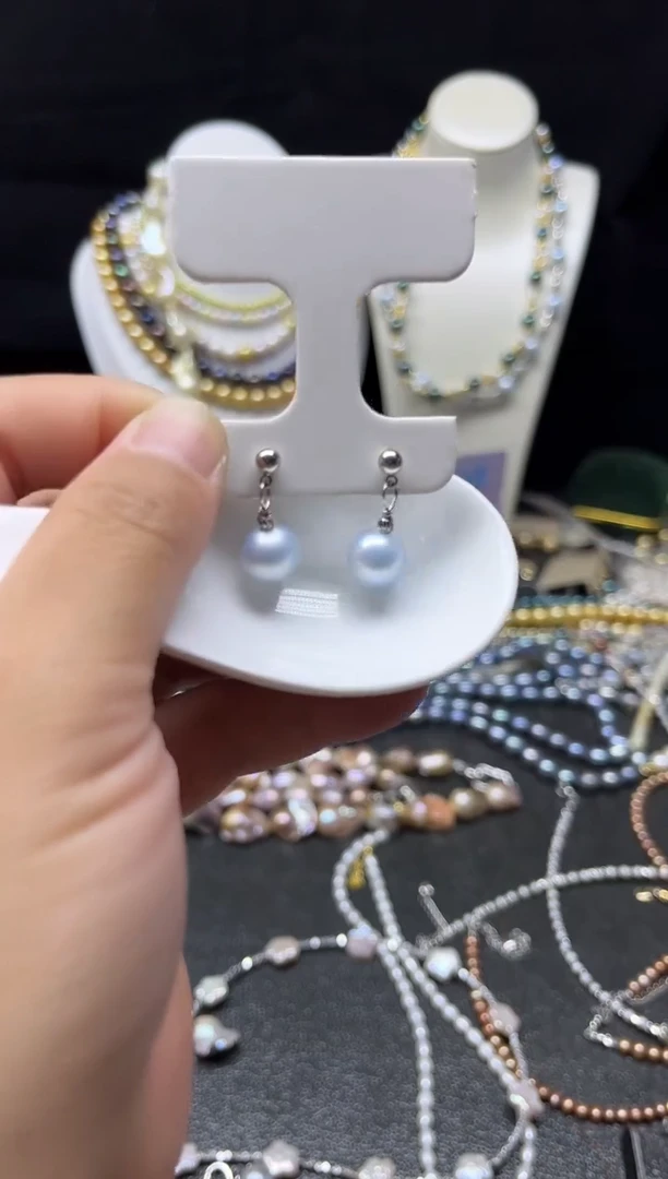 【闪购商品】淡水珍珠耳饰未镶嵌多人