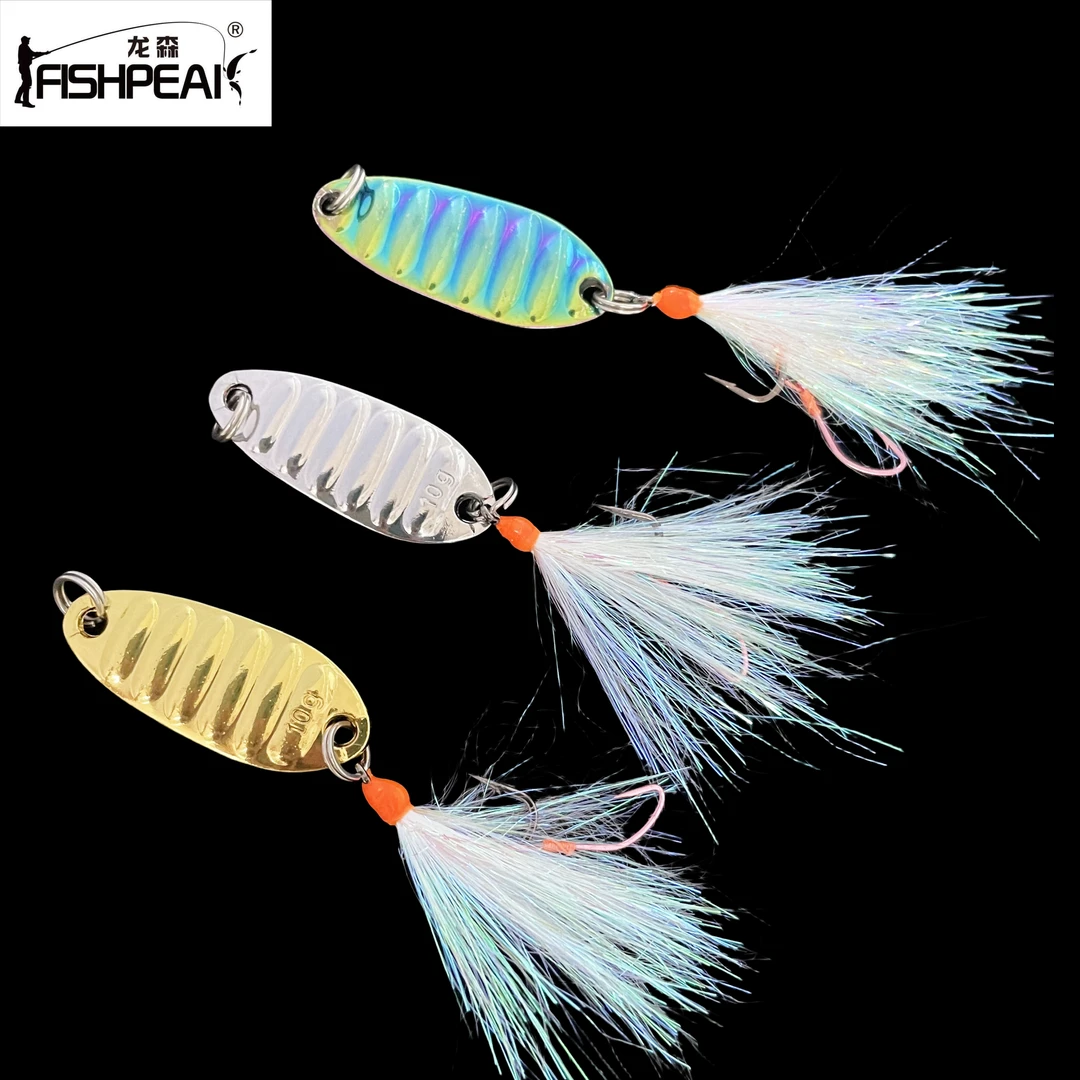 龙森路亚饵平振查理子母双钩微物假饵飞蝇钩助投器翘嘴鲈鱼青稍