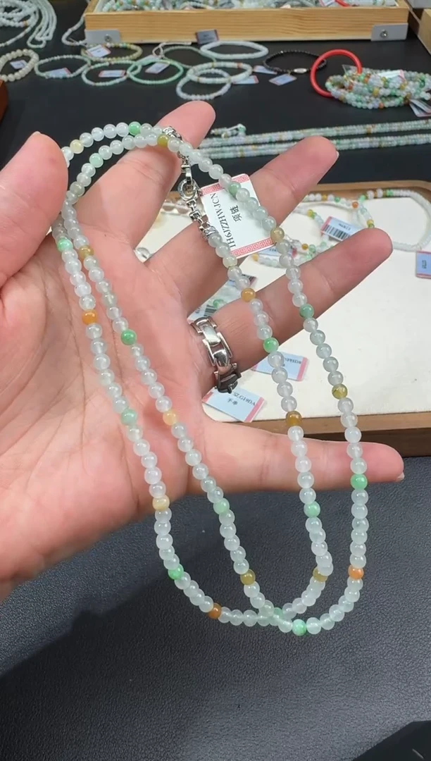 未镶嵌手串翡翠S0923-S1680-313