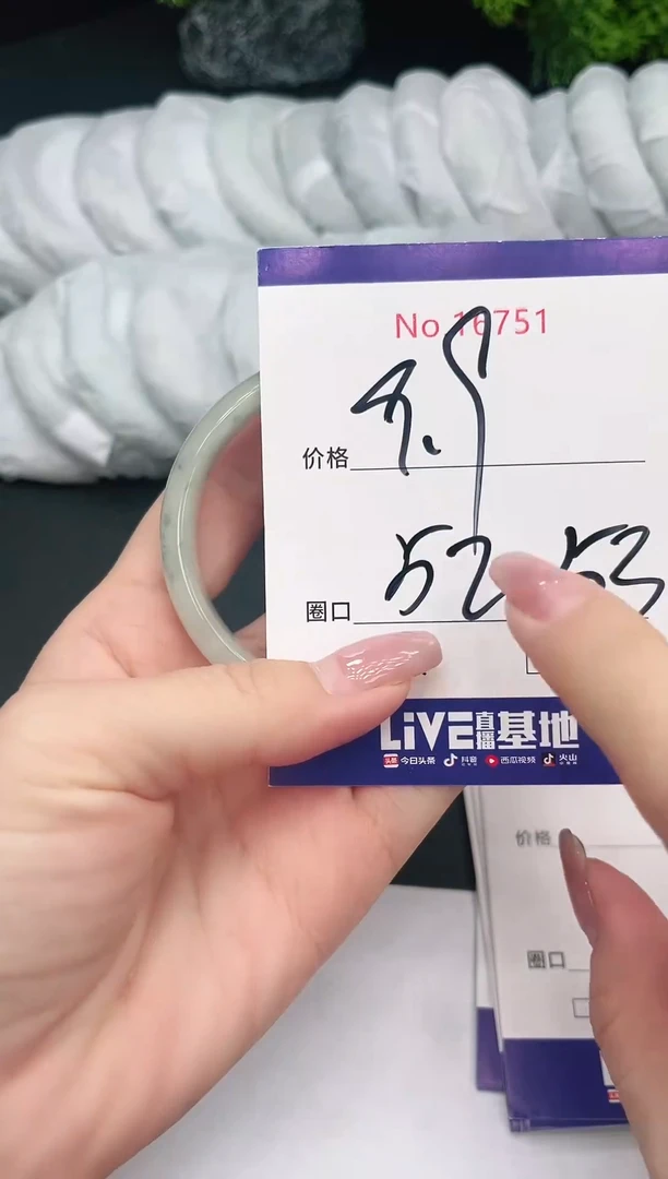 未镶嵌手镯翡翠16751