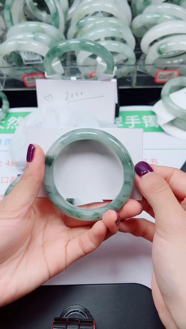 未镶嵌手镯石英质玉59-52/53