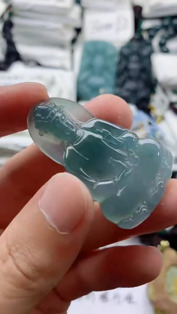 翡翠未镶嵌颈饰888