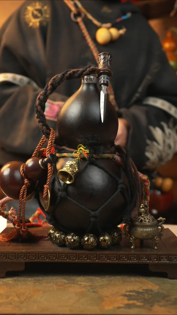 298大漆一物一拍记葫堂出品【不带手串】