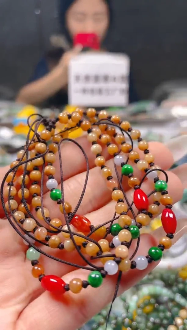 【闪购商品】翡翠颈饰未镶嵌/U/翡翠A货一图一物