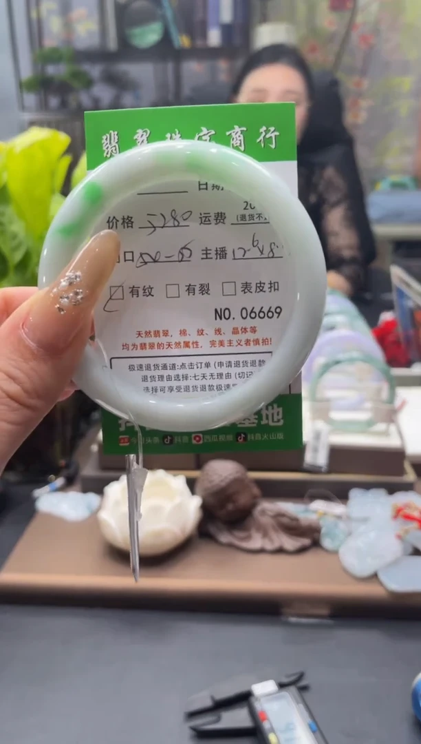未镶嵌手镯翡翠6669****