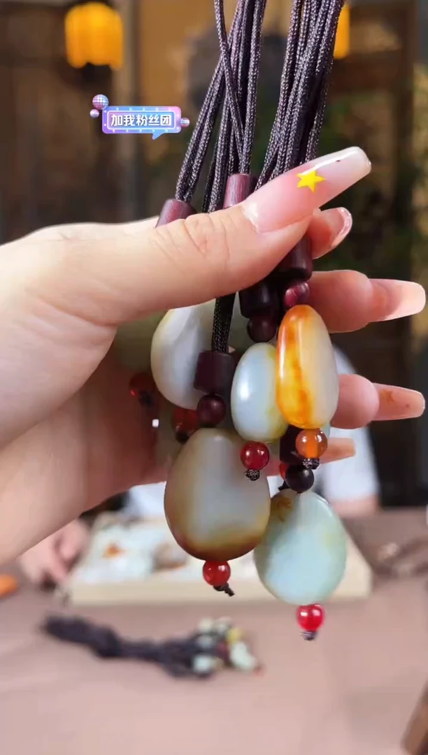 和田玉未镶嵌颈饰S161