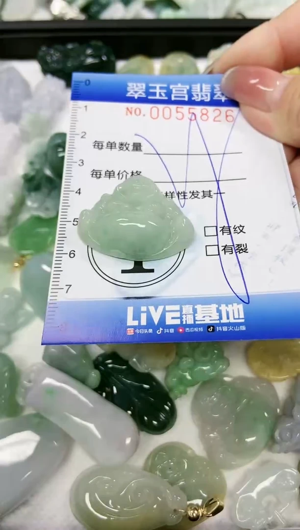 【闪购商品】翡翠颈饰未镶嵌闪购0055826