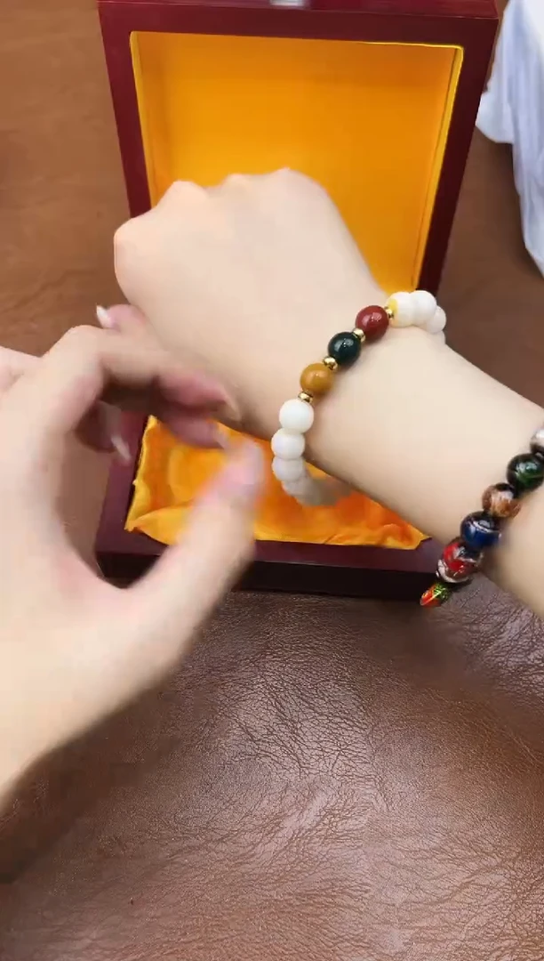 万家文玩阁白玉菩提链接@@sp012