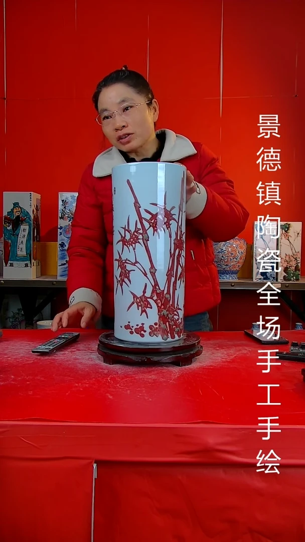 摆件陶瓷景德镇陶瓷 全场手工手绘