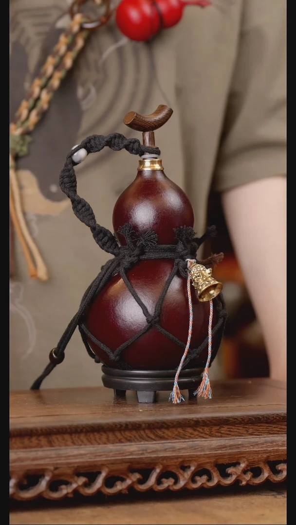 205号精品天然大漆酒葫芦一物一拍~