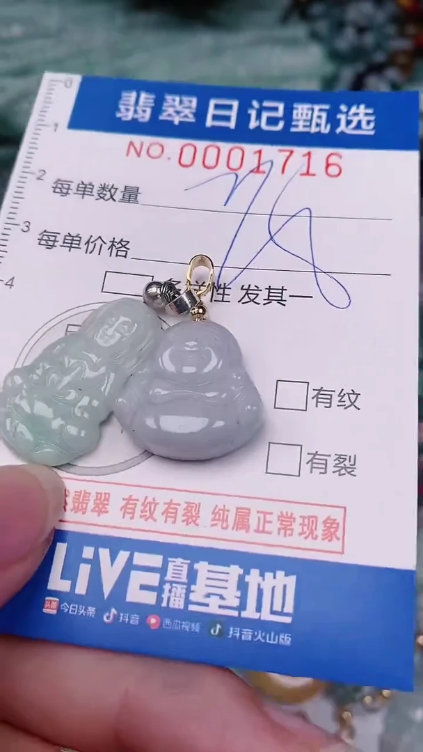 【闪购商品】翡翠颈饰未镶嵌00001716