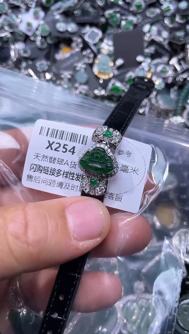 【闪购商品】翡翠颈饰未镶嵌X254手链