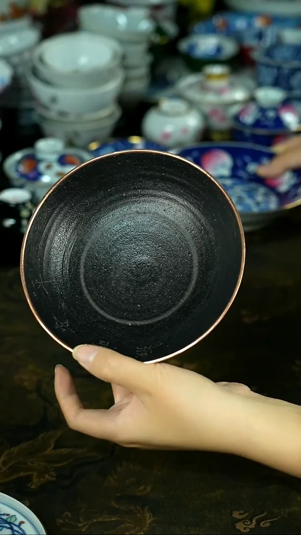 茶具还挺美，蹲下看看！