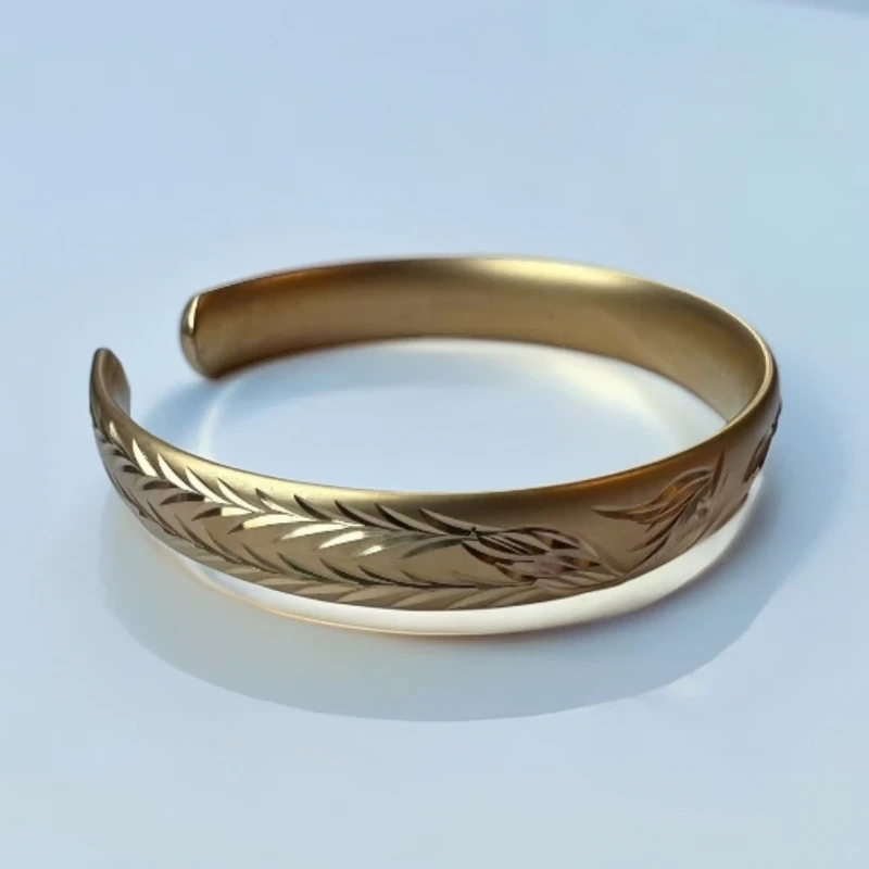 YQ-SZ003--通体里外一致臻品高奢龙凤手镯