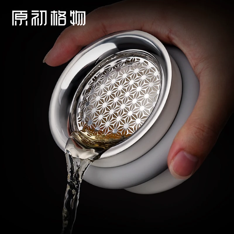 原初格物甜甜圈茶具陶瓷户外旅行礼物商务礼品定制便携式高颜值