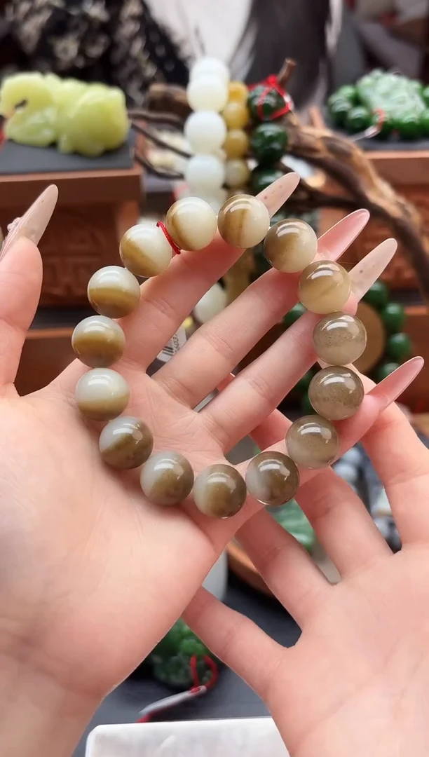 未镶嵌手串和田玉董小姐推荐 多样性发货 拍一发一tb15