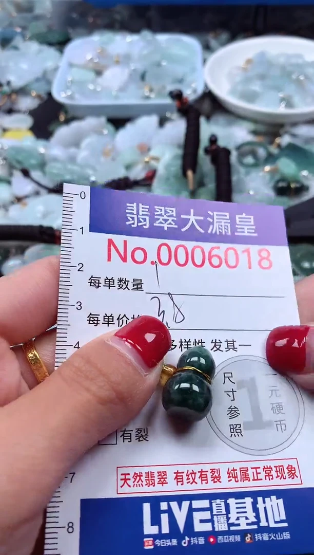 颈饰未镶嵌翡翠6018