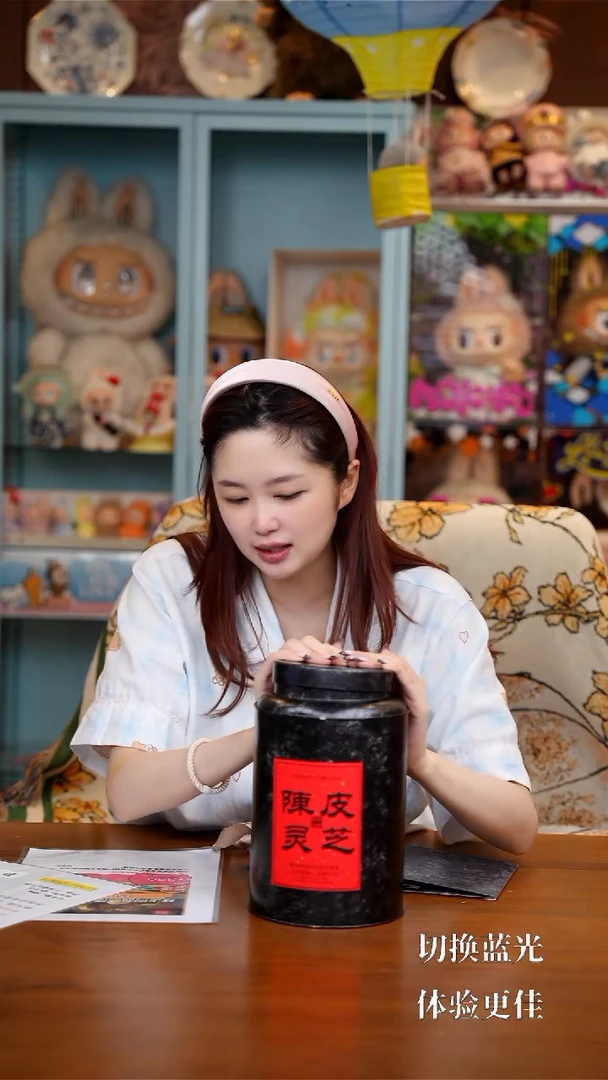 133陈皮灵芝茶 500g/罐装