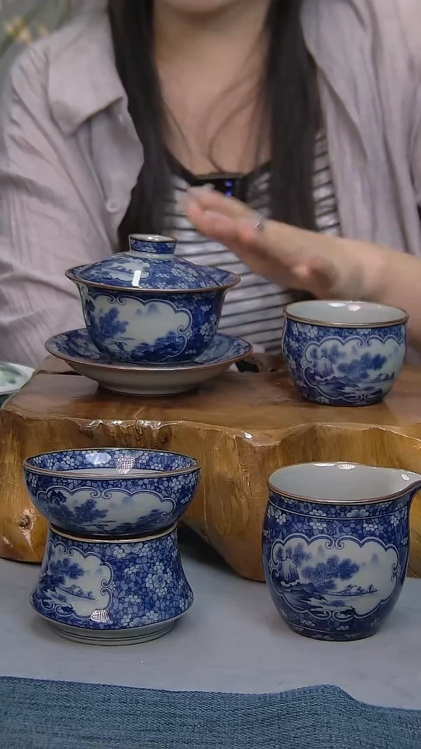 简装家用款4件套 陶瓷家用茶具系列