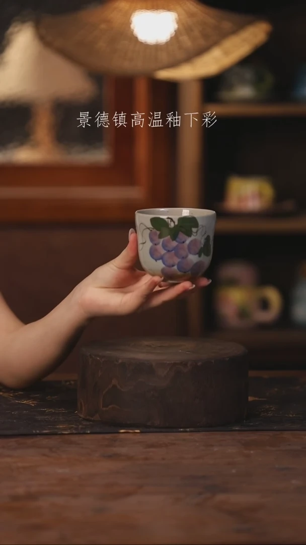 景德镇高温釉下手绘陶瓷411