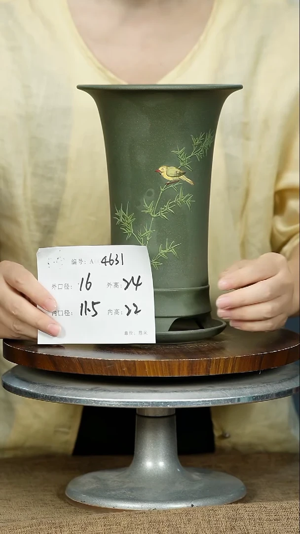 紫砂花盆4631+Z 紫砂花盆紫砂&