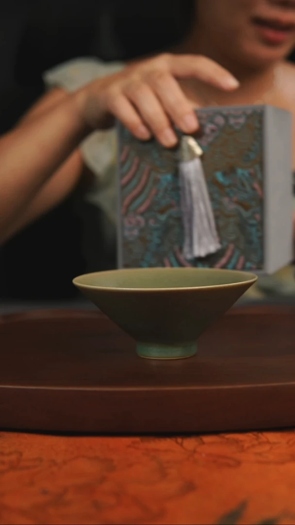 杯子柴烧斗笠杯一级品