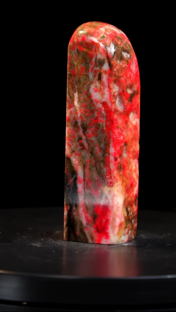 鸡血石刘关张鸡血石旬阳