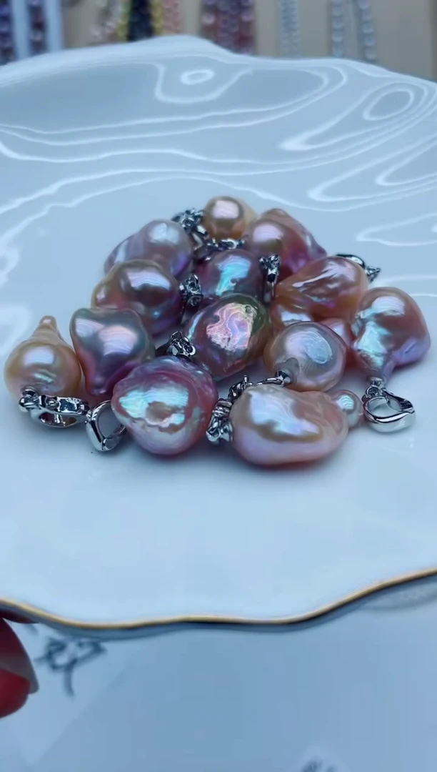 淡水珍珠未镶嵌吊坠(不含链)吊坠多样性发其一